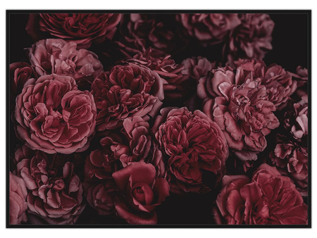 Obraz bukiet różowych kwiatów 82x122 cm TOIR25312