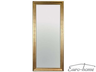 Lustro w złotej drewnianej oprawie 80x180 cm 2852