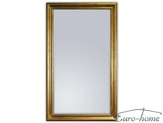 Lustro drewniana rama "stare złoto" 90x150 2852