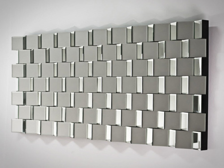 Lustrzana geometryczna dekoracja 60x150 cm 12TM198