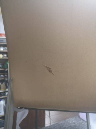 OUTLET Nowoczesne welurowe krzesło 45x53x90 cm Y211