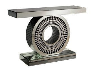 Lustrzana konsola glamour 120x35x80 cm 16JS112