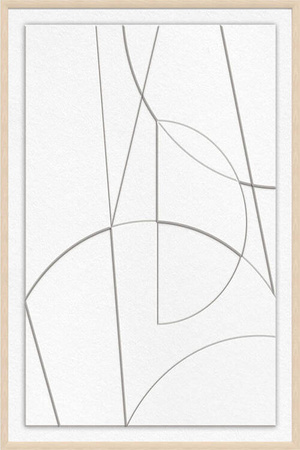 Obraz 3D w tonacji bieli 60x90 cm R30265