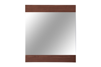 Lustro w oprawie z naturalnego drewna 80x70x2,5 cm M10