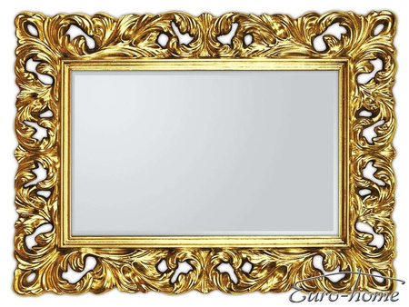 Lustro w złotej oprawie 62x85 cm PU149-1