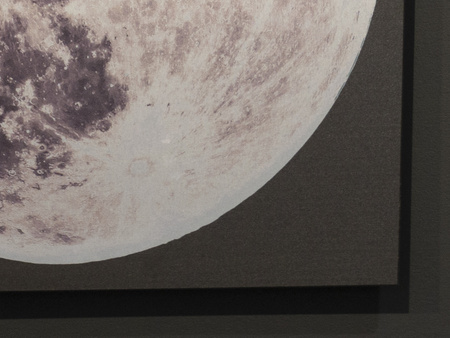 Obraz księżyc na aluminiowej płycie 60x60 cm S22558ALU