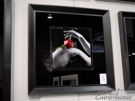 Obraz zdjęcie akt róża 60x60 cm S70760 