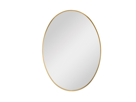 Owalne lustro w złotej oprawie 61,5x91,5x3,5m 23F-1228