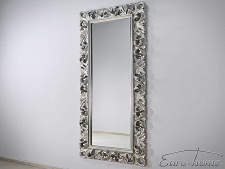 Lustro w srebrnej oprawie 88x188 cm PU149D