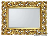 Lustro w złotej oprawie 62x85 cm PU149-1