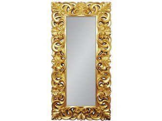 Lustro w złotej ramie 90x180 cm PU021P