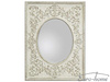 Lustro w białej rzeźbionej oprawie 90x120 cm PU284A