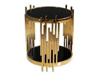 Wyjątkowy stolik w stylu Art déco Ø50x59 cm CJ901/416