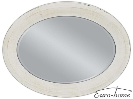 Owalne lustro prowansalskie 60x80 cm 20818