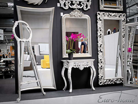 Lustro w srebrnej oprawie 88x188 cm PU149D