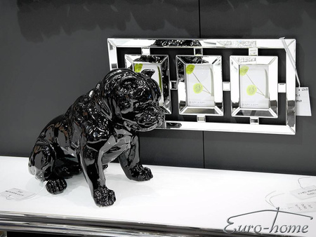 Lustrzana ramka trzy zdjęcia (10x15cm) 60x30 cm PM1