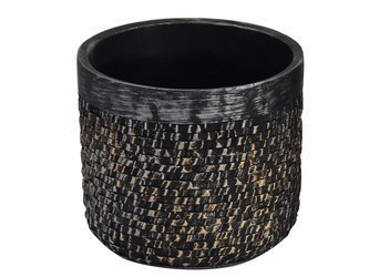 Strukturalna doniczka Bronze Ø20x18 cm 171004/3