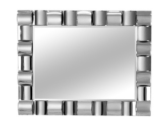 Lustro w ramie z giętego szkła 81x104 cm 16JZ19