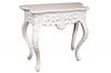 Biała drewniana konsola 83x37x74 M-58-1