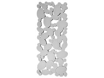 Lustro dekoracyjne z połączonych okrągłych lusterek 60x140 cm 12TM172