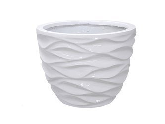 Biała doniczka 26x33x33 cm 2027/1