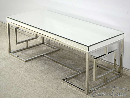 Lustrzany stolik kawowy 120x60x44 cm LW-5291B