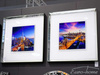 Obraz Nowy York Manhattan lustrzana rama 80x80 cm S41574 