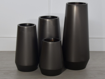 Grafitowa donica Ø36x80 cm 88218