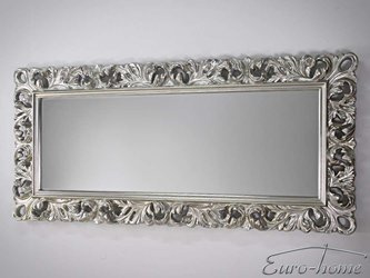 Lustro w srebrnej oprawie 88x188 cm PU149D