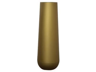 Wysoka złota donica "stare" złoto Ø30x90 cm 88296