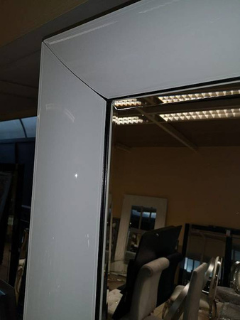 OUTLET Lustro w białej oprawie 90x180 cm LW707o
