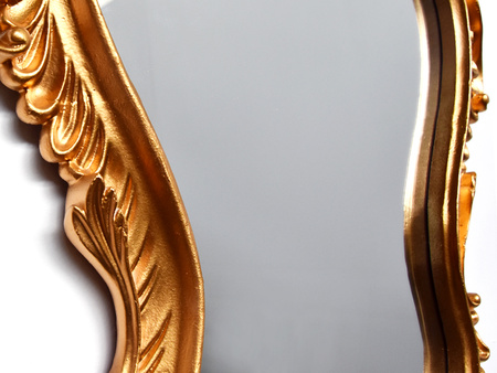 Lustro w złotej oprawie 60x90 cm PU274