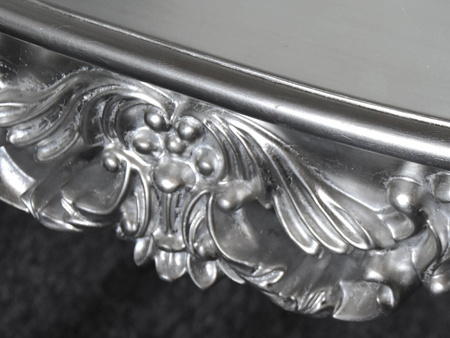 Srebrna barokowa konsola 100x37x80 cm M79