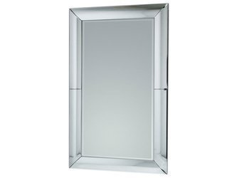 Lustro w giętej lustrzanej ramie 80x120 cm 15JZ191