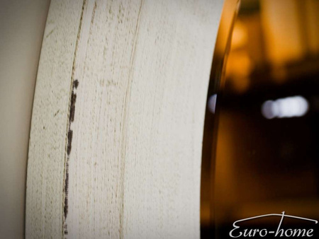 Owalne lustro prowansalskie 60x80 cm 20818