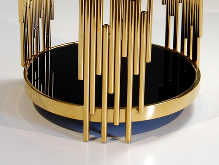 Wyjątkowy stolik w stylu Art déco Ø50x59 cm CJ901/416