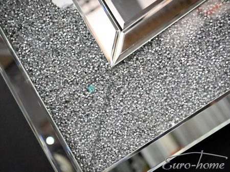 Lustro z kryształkami glamour 80x120 cm 16TM1078