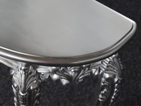 Srebrna barokowa konsola 100x37x80 cm M79