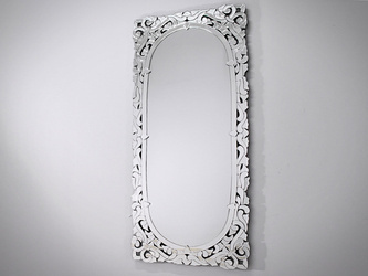 Lustro w ramie z ornamentem 80x180 cm 16TM259