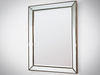 Lustro w lustrzanej oprawie 76x101 cm LW1094