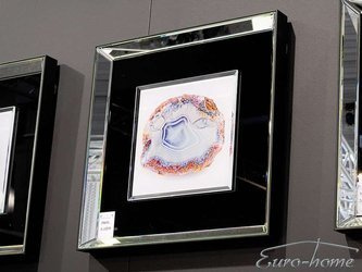 OBRAZ S22709 55x55cm RAMA LUSTRZANA