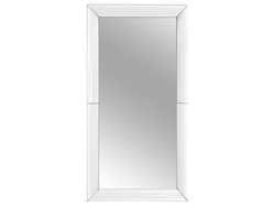 OUTLET Lustro w białej oprawie 90x180 cm LW707o