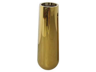 Lustrzana elegancka wysoka złota donica Ø30x90 cm 88296 