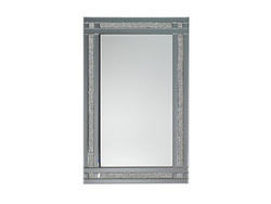 Lustro rama kryształki grafit glam 60x90 TM8023