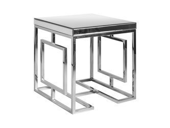 Lustrzany stolik kawowy 48x48x53 cm LW5291S 