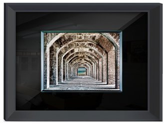 Obraz zdjęcie nastrojowa uliczka 80x60 cm S41124