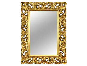 Lustro w złotej oprawie 62x85 cm PU149-1