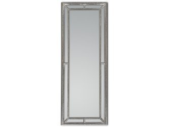 Klasyczne lustro w srebrzystej oprawie 60x160 cm 21828-1