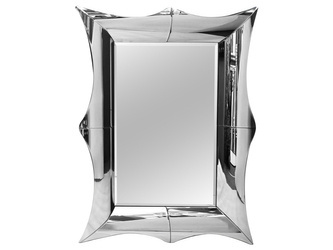 Lustro w finezyjnej giętej oprawie lustrzanej 83x107 cm LW4211/16TM4211