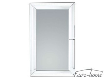  OUTLET Lustro w białej oprawie 90x150 cm GJ430